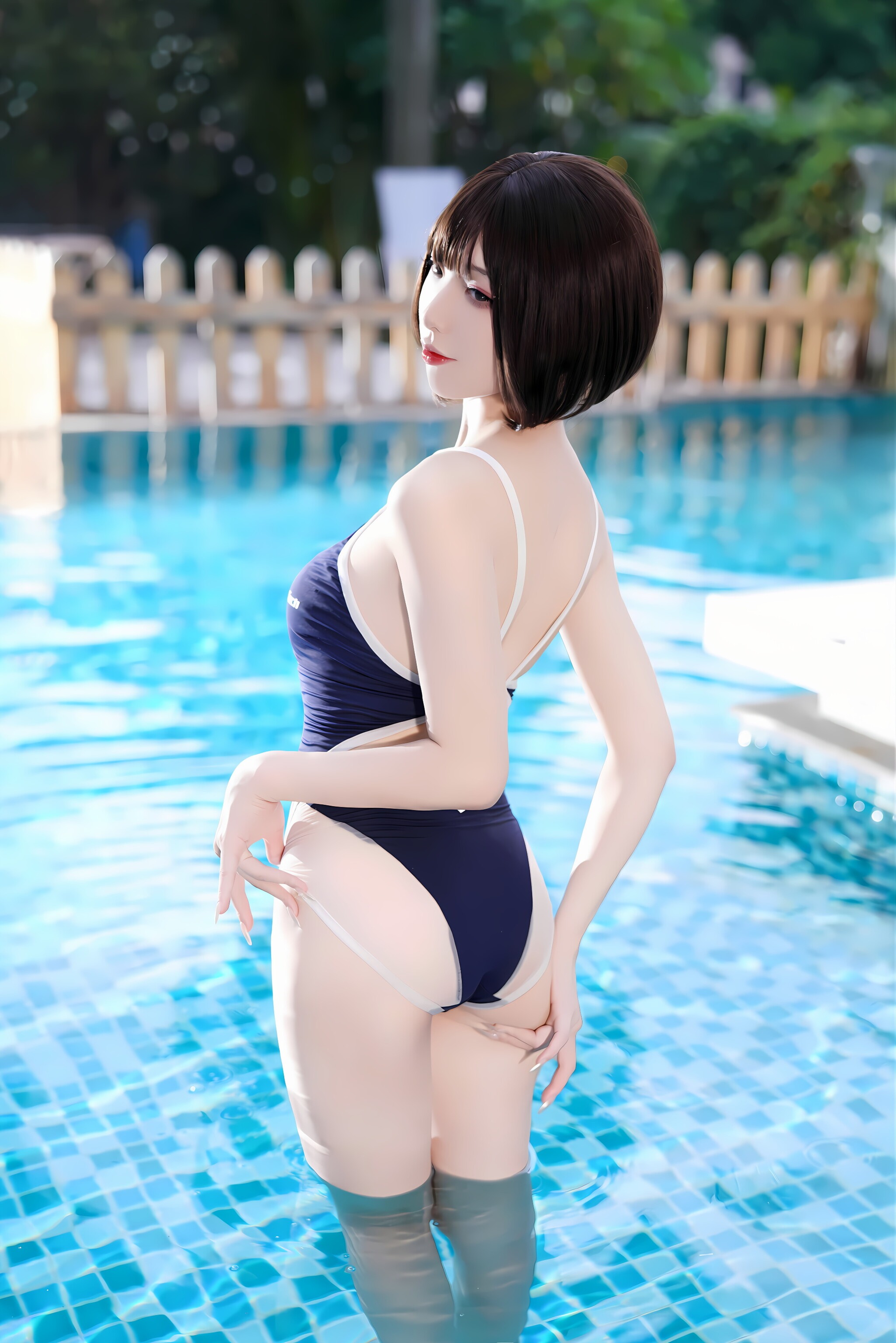 图片[1]-封疆疆v – NO.066 小海月 竞泳[33P]-XikXak